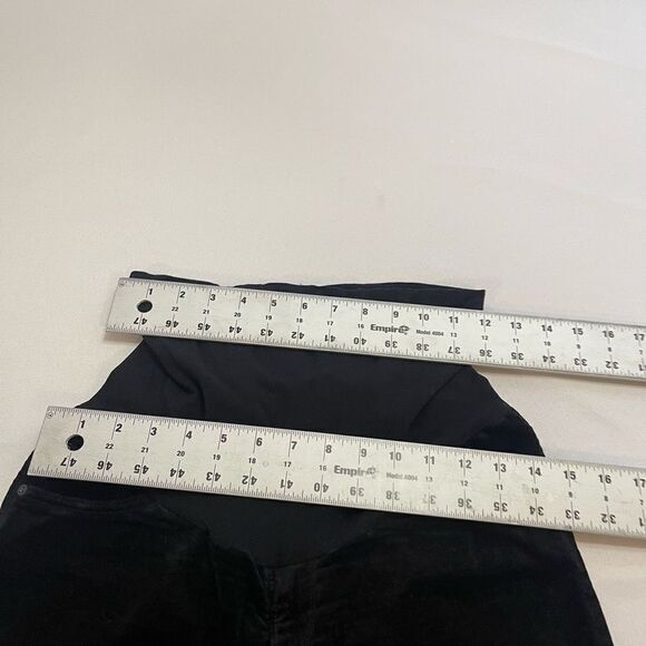 AG Adriano Goldschmied A Pea In The Pod Black Corduroy Pants Size 30 R - Picture 2 of 8